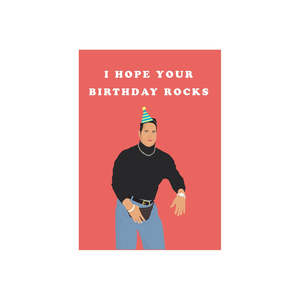 Iko Iko Card - I Hope Your Birthday Rocks