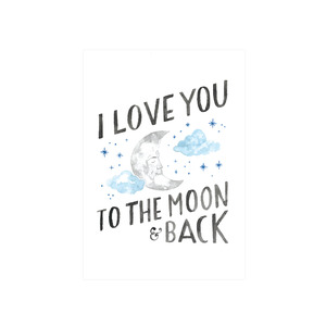 Gifting: Iko Iko Card - I Love You To The Moon & Back