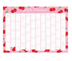 Iko Iko - 2026 Cherries Wall Planner
