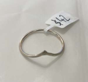 Love Sunshine: Single V Shaped Ring