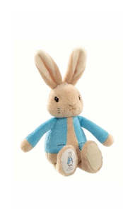 Peter Bunny Silky Rattle BLUE