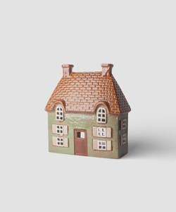 Gifting: Cotswolds Cottage Seagreen Tea Light House
