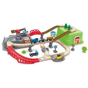 Hape: Hape Railway Bucket-Builder-Set