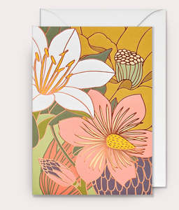 Lagom Design: Bloom Floral Card