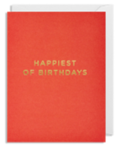 Happiest of Birthdays Mini Card