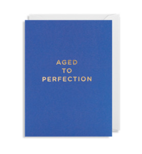 Lagom Design: Aged To Perfection Mini Card