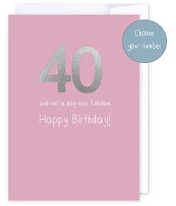 iCandy Card - And Not a Day Over Fabulous