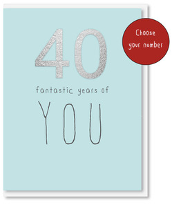 iCandy Card - …Fantastic Years of You Card