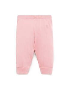 Rib Leggings - Dusty Rose