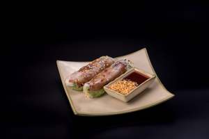 Summer Rolls Bao: SR2 - GRILLED PORK SUMMER ROLLS (2PCS)