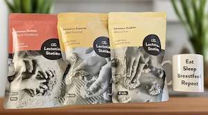 Food: Lactation Cookies Bundle -3 cookies with coffee mug