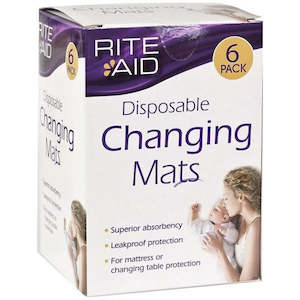 Rite Aid: Rite Aid Disposable Changing Mats 6pk