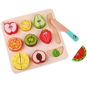 Gifts For Baby: Classic World Cutting Fruit Puzzle