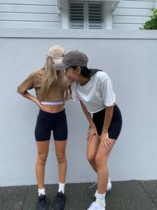 Love. By Tori Cropped Tee | White