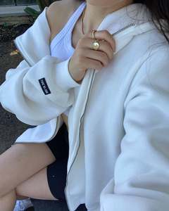 Outset Collection 1: Zip Up Hoodie | White