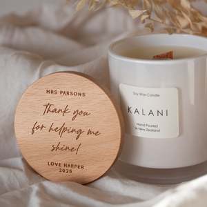 Personalised Decor: Personalised Kalani Soy Candle