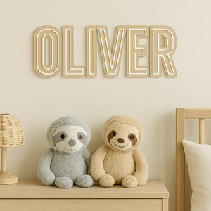 Personalised Decor: Stencil Wall Lettering