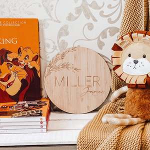 Personalised Decor: Personalised Wildflower Plaque