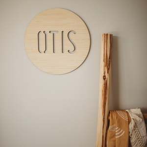 Personalised Stencil Plaque