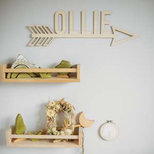 Personalised Decor: Personalised Wall Arrow