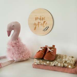 Personalised Decor: Personalised Brush Script Plaque