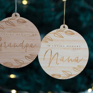 Memorial Christmas Bauble