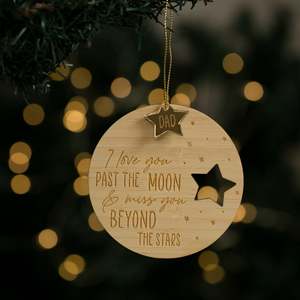 In Loving Memory: Infinity Christmas Bauble