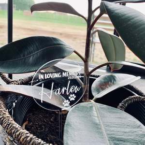 In Loving Memory: Pets - In Loving Memory Planter