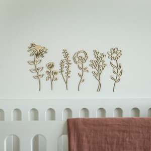 Personalised Home Decor: Secret Garden Stems Set