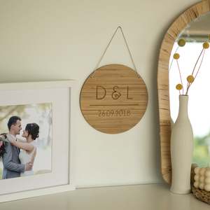 Personalised Home Decor: Personalised Together Plaque