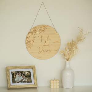 Personalised Home Decor: Personalised Admirers Plaque