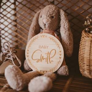 Oh Baby, Baby! Personalised Announcement Card