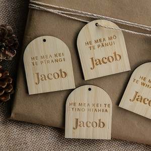 Personalised Te Reo - Want, Need, Wear, Read Tags
