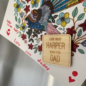 Fathers Day Collection: Father's Day Personalised Magnet