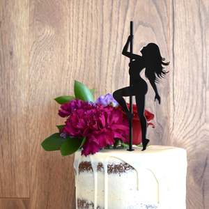 Cake Topper Collection: Stripper Cake Topper (other colours available)