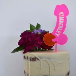 BDE Personalised Cake Topper (other colours available)