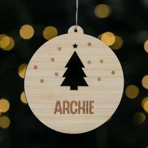 All: Classic Woodland Christmas Bauble