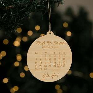 Wedding Collection 1: Perfect Date Christmas Bauble