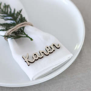 Wedding Collection 1: Personalised Place Settings