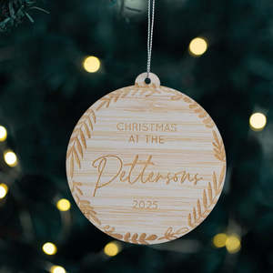 Family Christmas Bauble