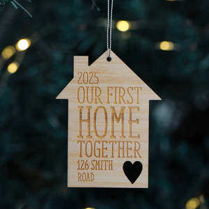 First Home Christmas Bauble