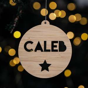 Personalised Baubles: The Classic Personalised Christmas Bauble