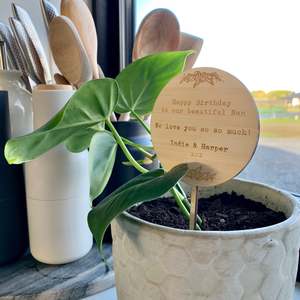 Home Decor 1: Personalised Gift Planter