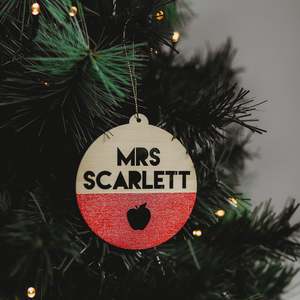 Gift Collection: Teacher Christmas Bauble