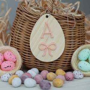 All: Personalised Easter Bow Tag