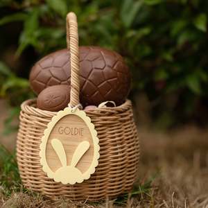 All: Personalised Peekaboo Bunny Easter Tag