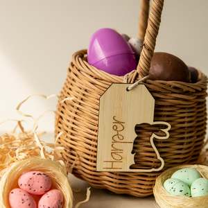 All: Personalised Bunny Bliss Easter Tag