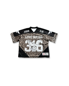 'Saviour' Football Jersey in Black