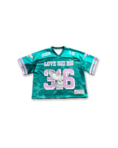 'Saviour' Football Jersey in Green