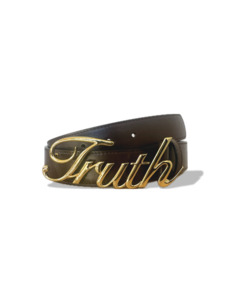 Christian Streetwear: 'Belt of Truth' in Brown